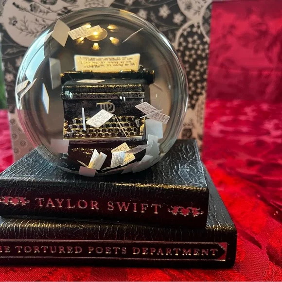Taylor Swift TTPD Snow Globe The Tortured Poets Department Snowglobe TTPD Globe